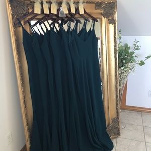 Formal Evening Gown - Evergreen - Bridesmaids